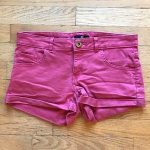 Coral Pink Shorts